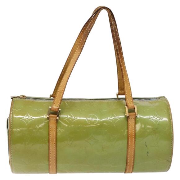 LOUIS VUITTON Monogram Vernis Bedford Hand Bag Baby Blue M91007 - Picture 2 of 12